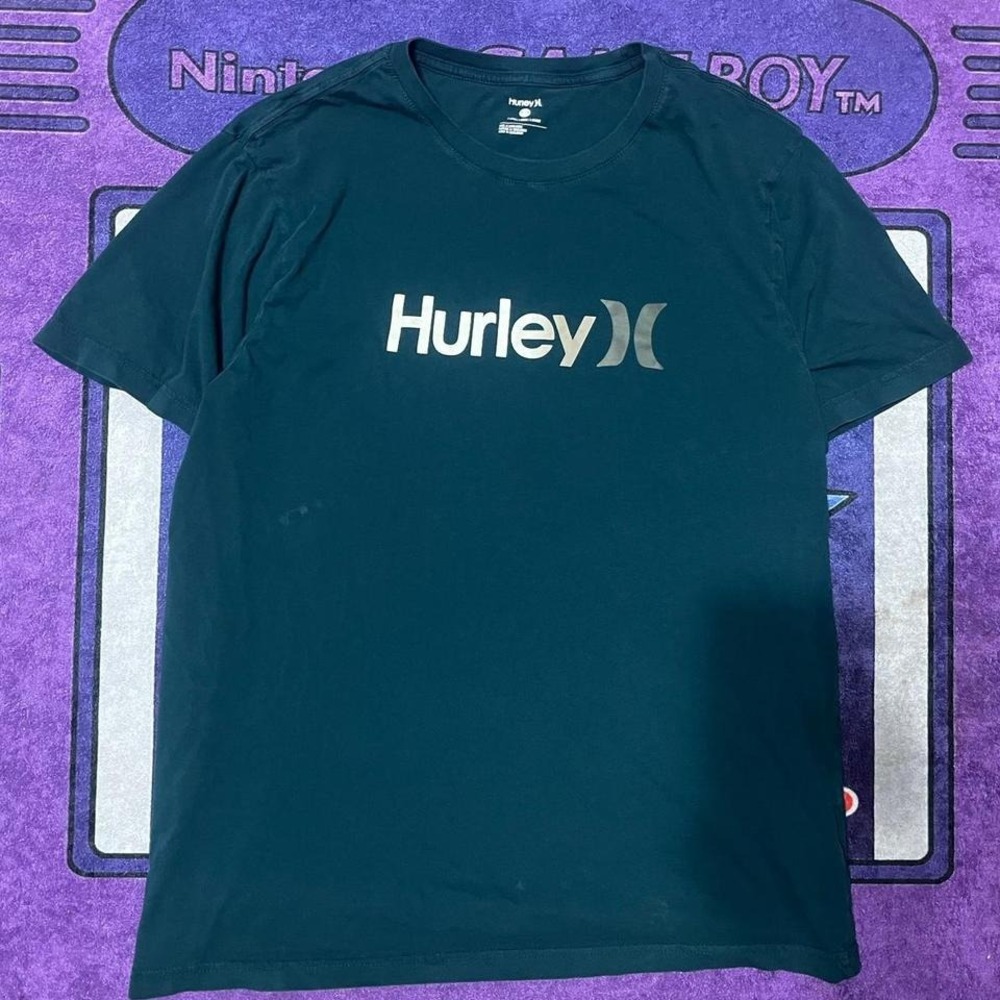 Hurley sport green and blueish t-shirt Size XL